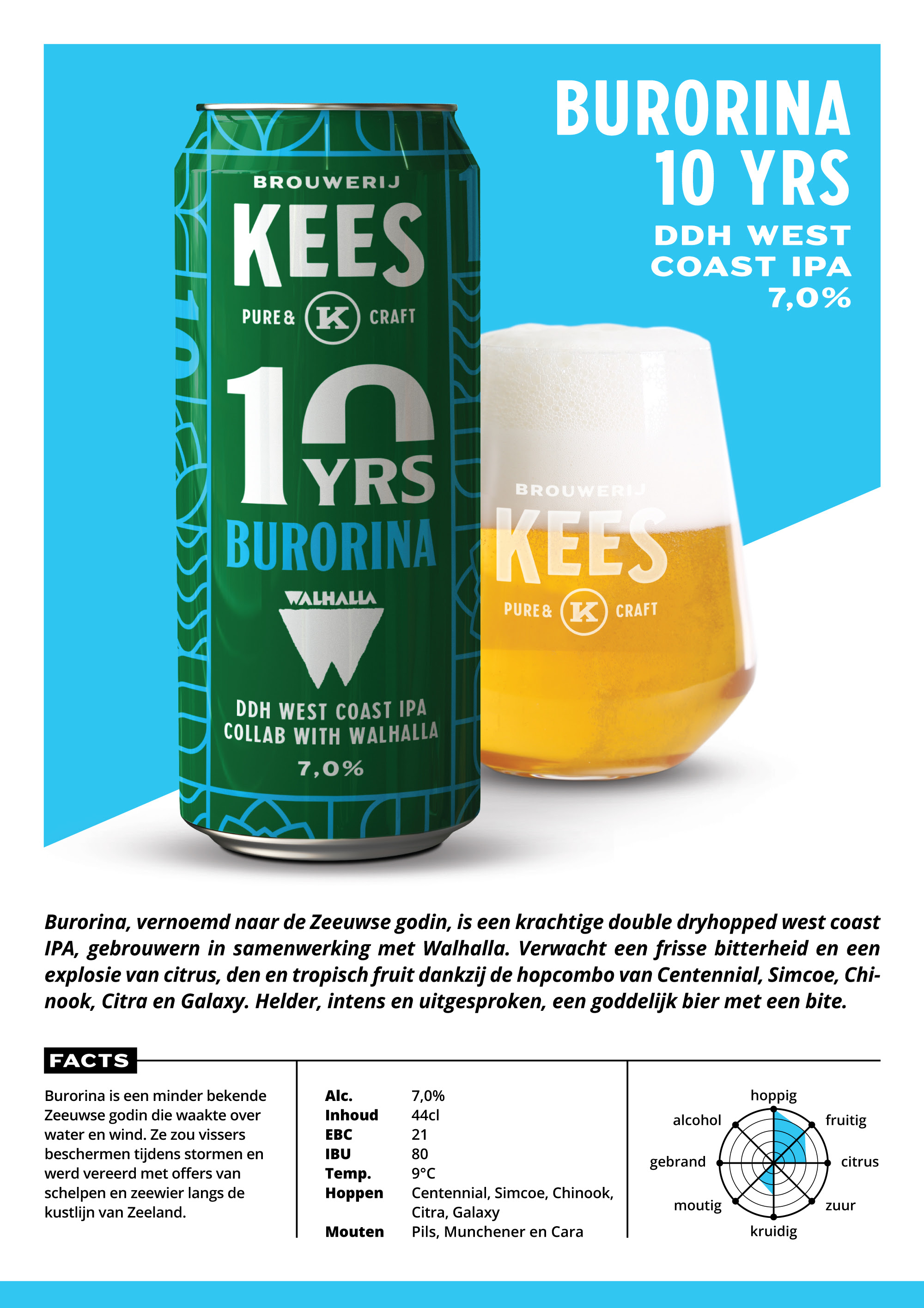 Kees - 10 YRS Burorina - Collab with Walhalla