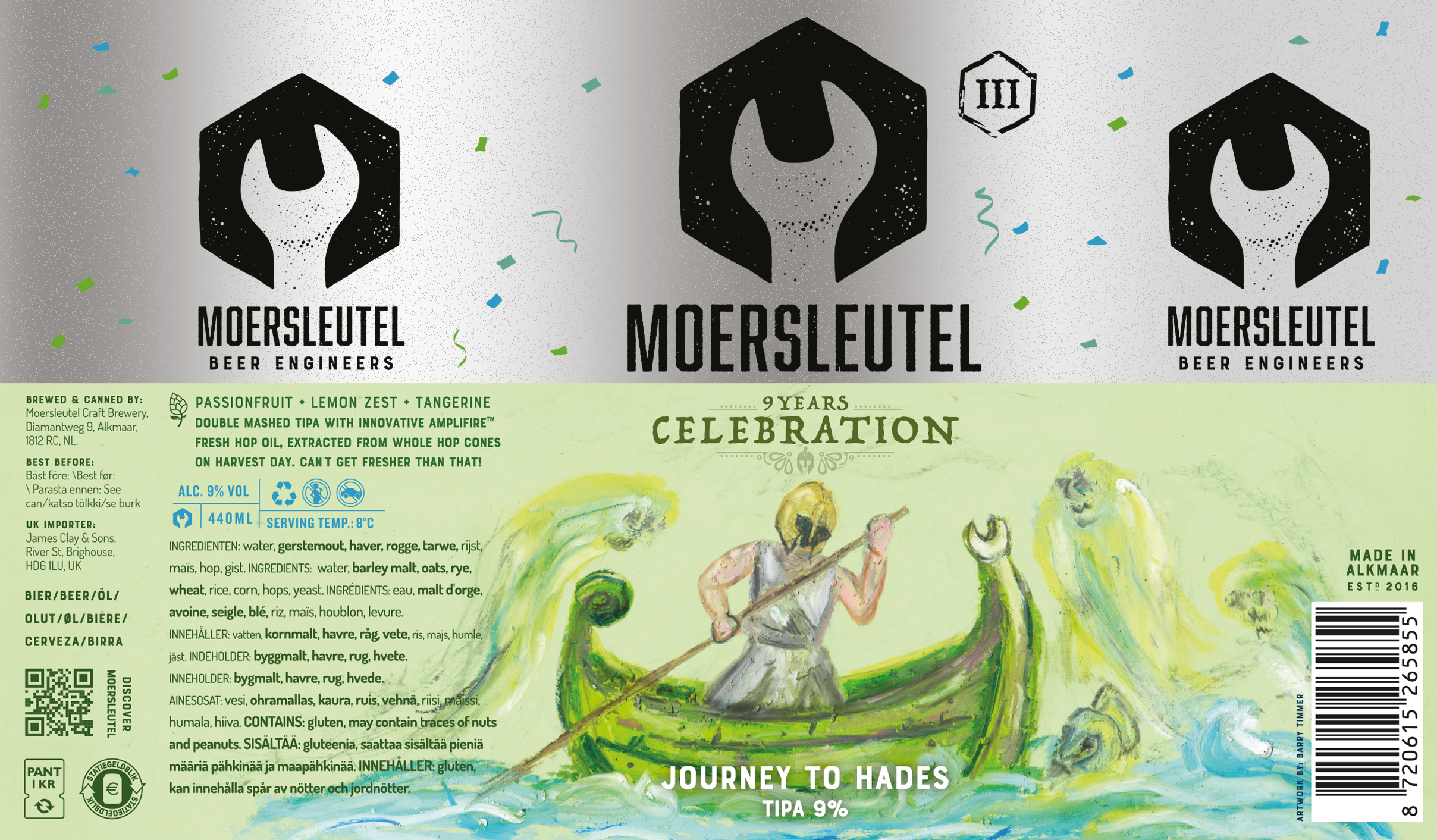 Moersleutel - 9  Years Celebration - Yourney To Hades