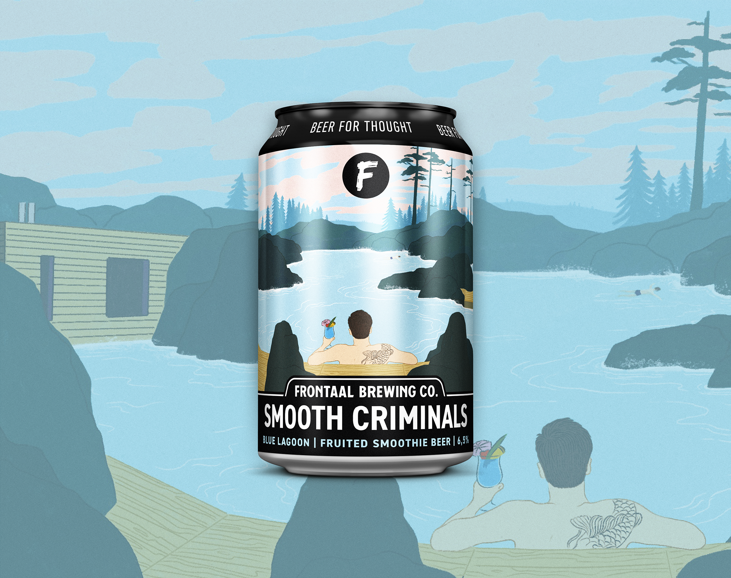 Frontaal - Smooth Criminals Blue Lagoon