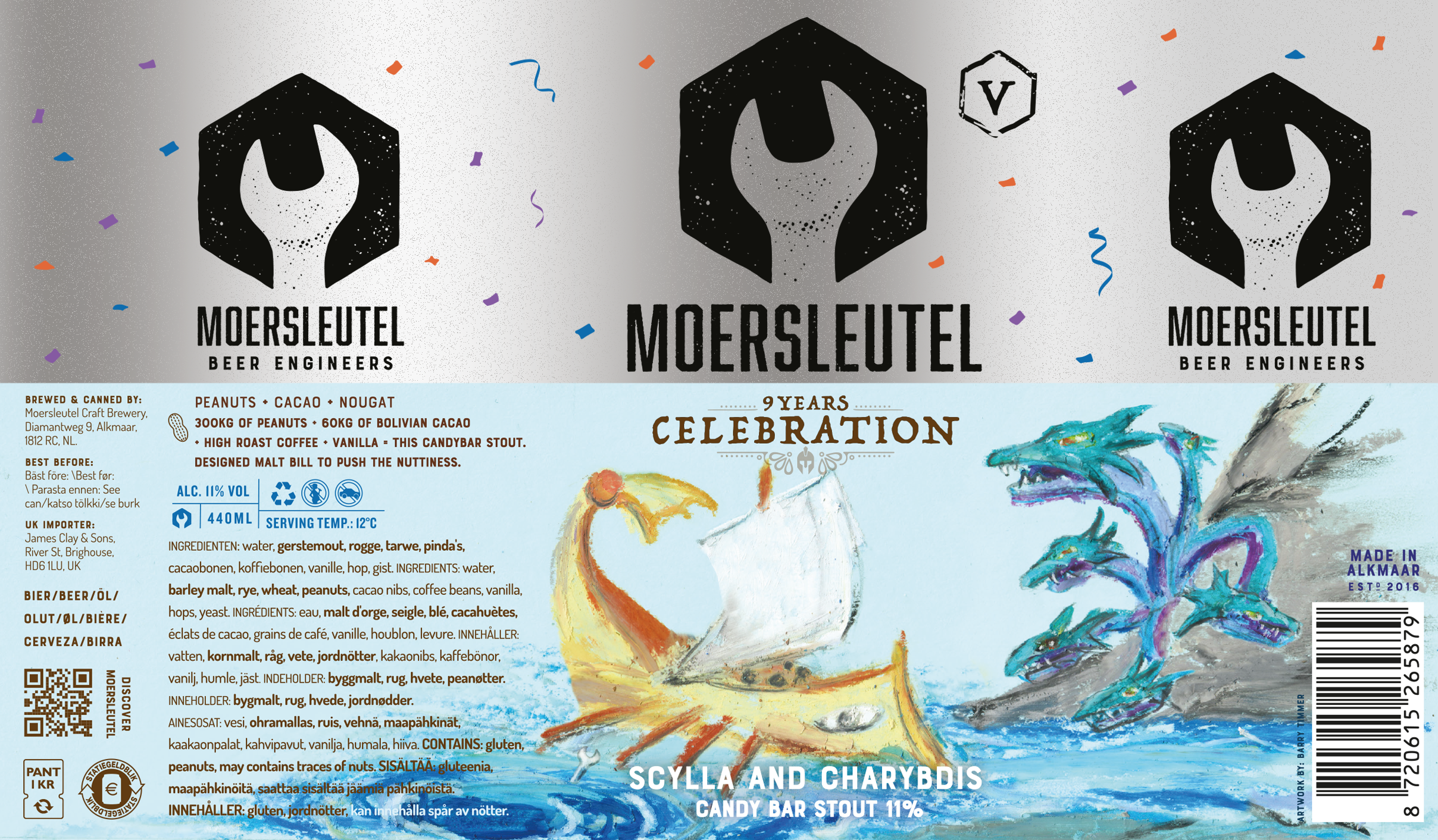 Moersleutel - 9 Years Celebration - Scylla And Charybdis