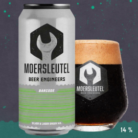 Moersleutel - Barcode Silver & Laser Green