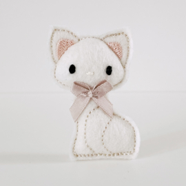 MINI PET - cat white