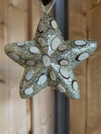 kerstster met hout