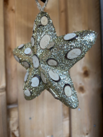 kerstster met hout