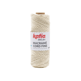 Macrame cord fine 206 Ecru