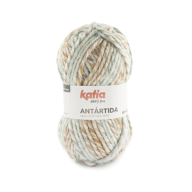 Antartida 303 - Licht Bruin -Licht Turquoise - Oranjebruin