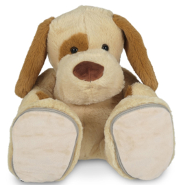 Sole mates | Knuffel Hond Bruce | 45 cm met verwisselbare zooltjes