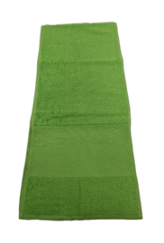 Sporthanddoek met brede band 13 cm | Lime
