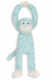 Slingeraap mint met t-shirt | 45 cm