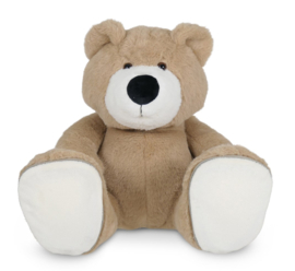 Sole mates | Beer Boris cream | 45 cm met verwisselbare zooltjes