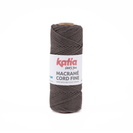 Macrame cord fine 204 Bleekbruin
