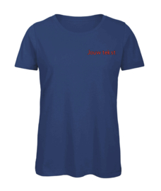 T-shirt Heren | Met je eigen tekst voorzijde