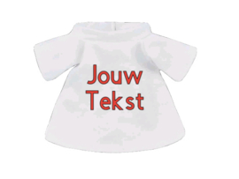 Slingeraap bruin met t-shirt | 45 cm