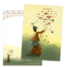 wenskaart dankjewel