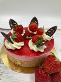 Aardbeibavarois
