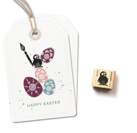 Cats on Appletrees - houten stempel - Minna the Chick (27428)