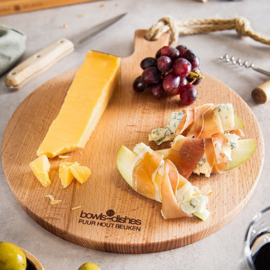 Puur Hout | Beuken serveerplank rond
