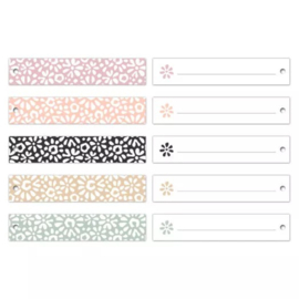 Cadeaulabels Ethnic Flowers