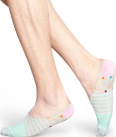 Happy Socks - Liner Socks Stripe Dots Pastel