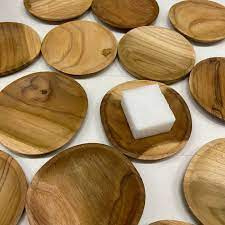 Houten teak schaaltje