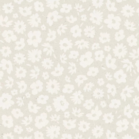 Cadeaupapier Flowers Leaves Hearts Natural