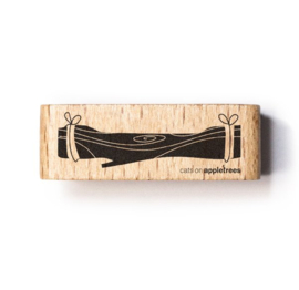 Cats on Appletrees - houten stempel - Wooden Swing (27377)