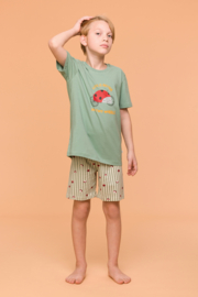 Woody | Jongens-Heren Pyjama, groen