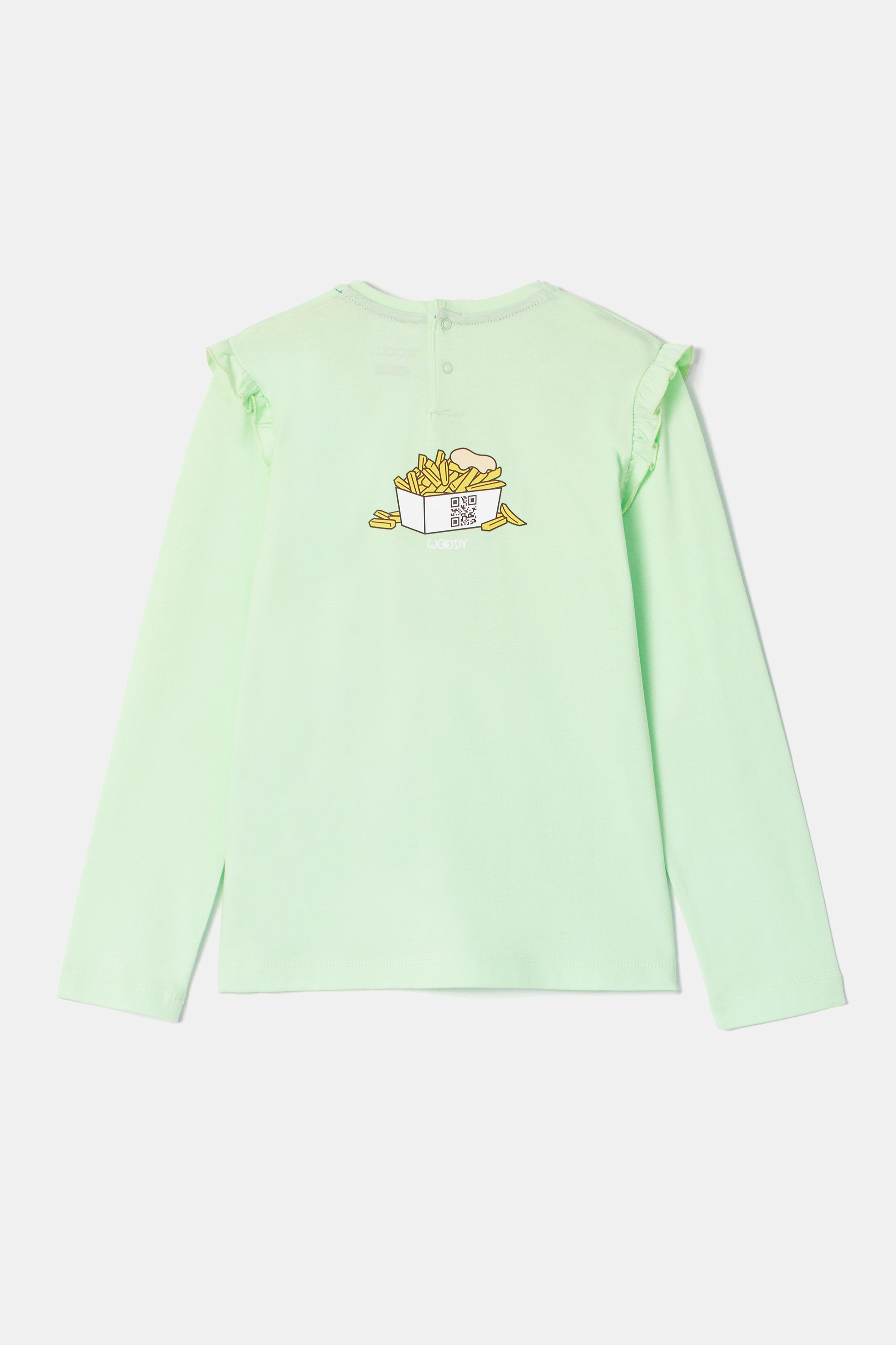 Woody | Meisjes-Dames Pyjama, groen