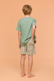 Woody | Jongens-Heren Pyjama, groen