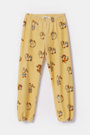 Woody | Meisjes-Dames Pyjama, lichtgeel