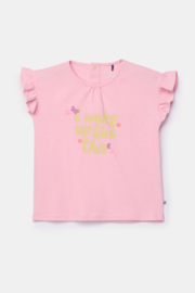 Woody | Meisjes-Dames pyjama, lichtroze