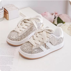 Champagne glitter basket
