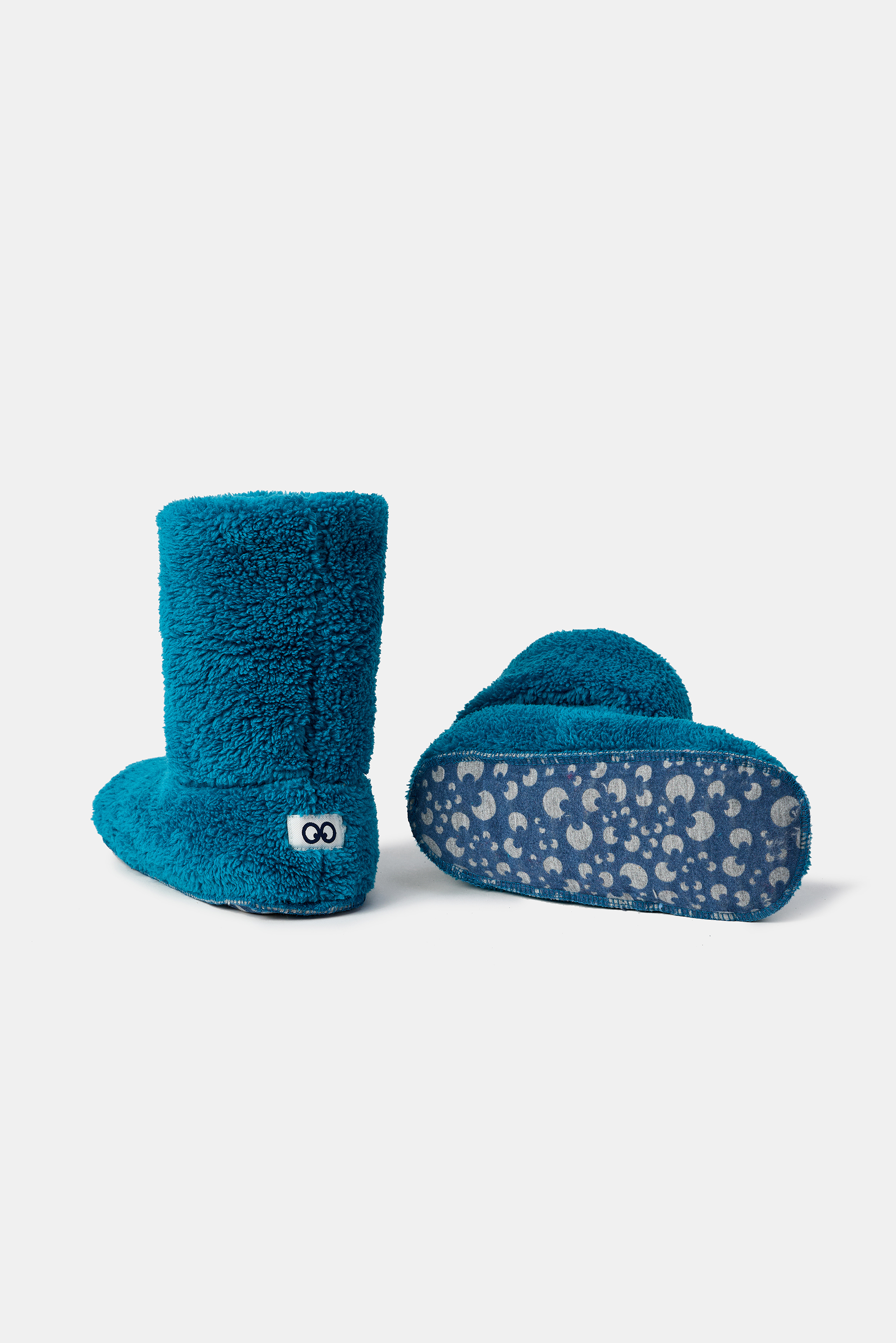 Woody | Pantoffels, groenblauw