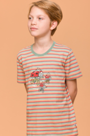 Woody | Jongens-Heren Pyjama, multicolor streep