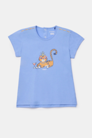 Woody | Meisjes-Dames pyjama, blauw