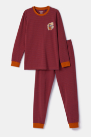 Woody | Jongens-Heren Pyjama, rode streep