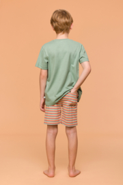Woody | Jongens-Heren Pyjama, groen