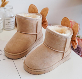 Bunny boots beige