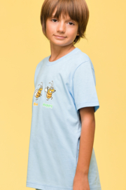 Woody | Jongens-Heren Pyjama, lichtblauw