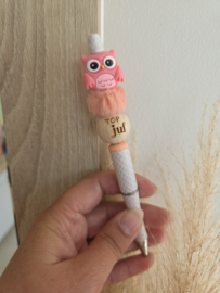 Balpen zalm top juf