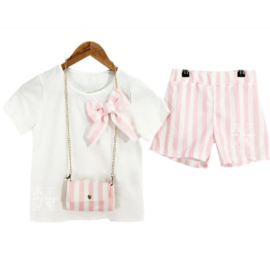 Pink stripes | setje