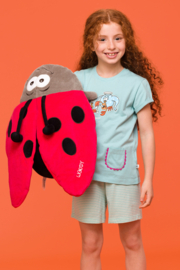 Woody | Meisjes-Dames Pyjama, licht turquoise