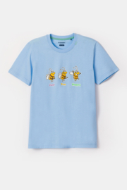 Woody | Jongens-Heren Pyjama, lichtblauw