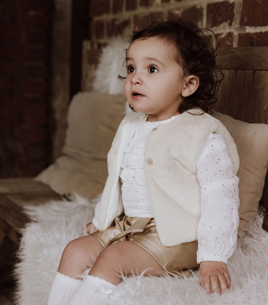Gymp |   Gilet Bigel Ecru