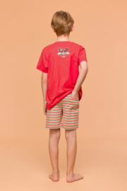 Woody | Jongens-Heren Pyjama, rood