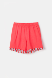 Woody | Meisjes-Dames Pyjama, koraalrood
