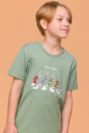 Woody | Jongens-Heren Pyjama, groen