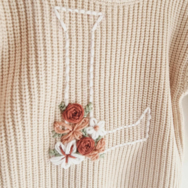 Xajany | Lettersweater plain