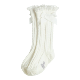 Gymp | Knee socks kite off white