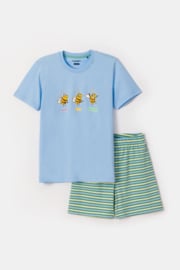 Woody | Jongens-Heren Pyjama, lichtblauw